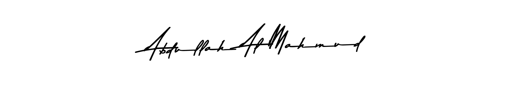 The best way (Asem Kandis PERSONAL USE) to make a short signature is to pick only two or three words in your name. The name Abdullah Al Mahmud include a total of six letters. For converting this name. Abdullah Al Mahmud signature style 9 images and pictures png
