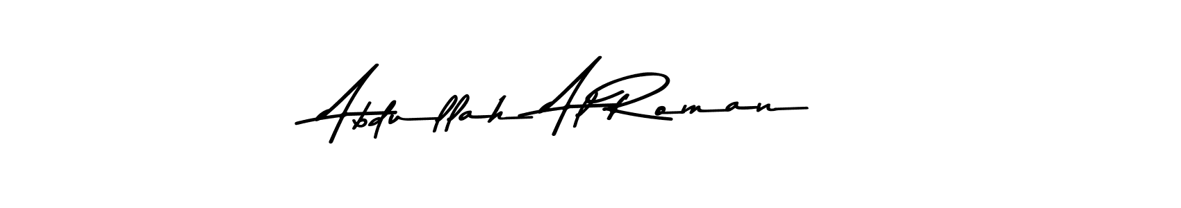 Abdullah Al Roman stylish signature style. Best Handwritten Sign (Asem Kandis PERSONAL USE) for my name. Handwritten Signature Collection Ideas for my name Abdullah Al Roman. Abdullah Al Roman signature style 9 images and pictures png