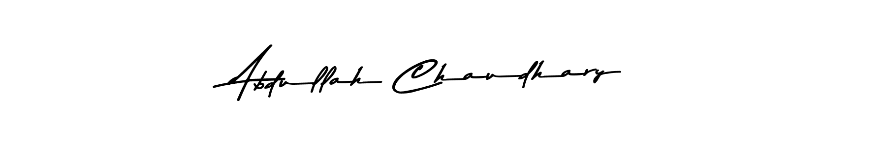 You should practise on your own different ways (Asem Kandis PERSONAL USE) to write your name (Abdullah Chaudhary) in signature. don't let someone else do it for you. Abdullah Chaudhary signature style 9 images and pictures png