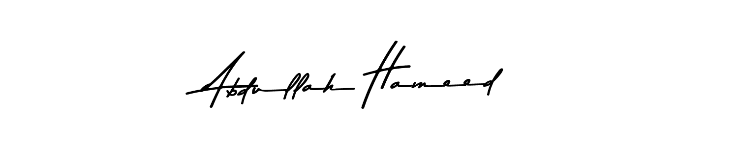 Similarly Asem Kandis PERSONAL USE is the best handwritten signature design. Signature creator online .You can use it as an online autograph creator for name Abdullah Hameed. Abdullah Hameed signature style 9 images and pictures png