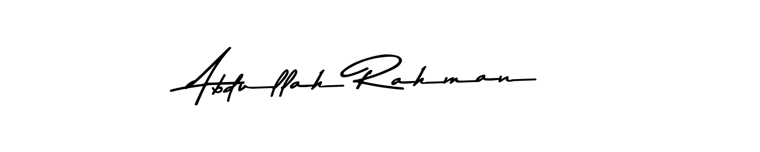 Make a beautiful signature design for name Abdullah Rahman. Use this online signature maker to create a handwritten signature for free. Abdullah Rahman signature style 9 images and pictures png