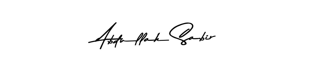 Also we have Abdullah Sabir name is the best signature style. Create professional handwritten signature collection using Asem Kandis PERSONAL USE autograph style. Abdullah Sabir signature style 9 images and pictures png
