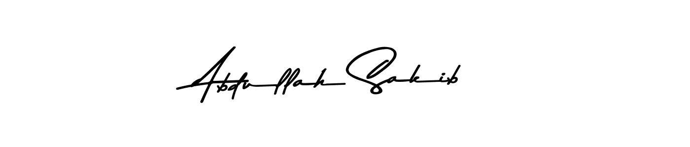 if you are searching for the best signature style for your name Abdullah Sakib. so please give up your signature search. here we have designed multiple signature styles  using Asem Kandis PERSONAL USE. Abdullah Sakib signature style 9 images and pictures png