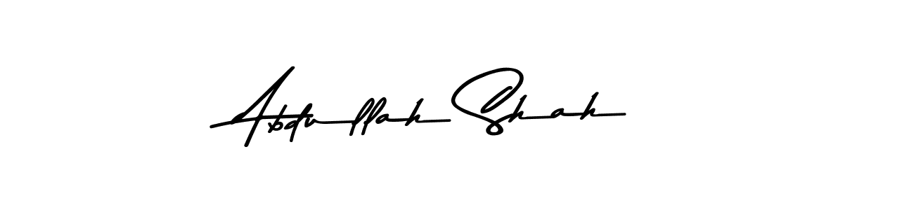 Abdullah Shah stylish signature style. Best Handwritten Sign (Asem Kandis PERSONAL USE) for my name. Handwritten Signature Collection Ideas for my name Abdullah Shah. Abdullah Shah signature style 9 images and pictures png