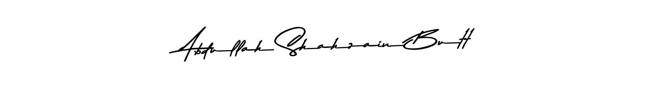 Design your own signature with our free online signature maker. With this signature software, you can create a handwritten (Asem Kandis PERSONAL USE) signature for name Abdullah Shahzain Butt. Abdullah Shahzain Butt signature style 9 images and pictures png