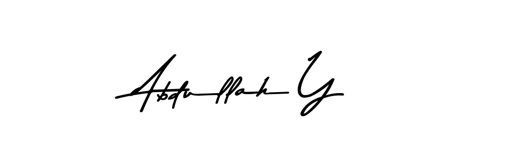 Here are the top 10 professional signature styles for the name Abdullah Y. These are the best autograph styles you can use for your name. Abdullah Y signature style 9 images and pictures png