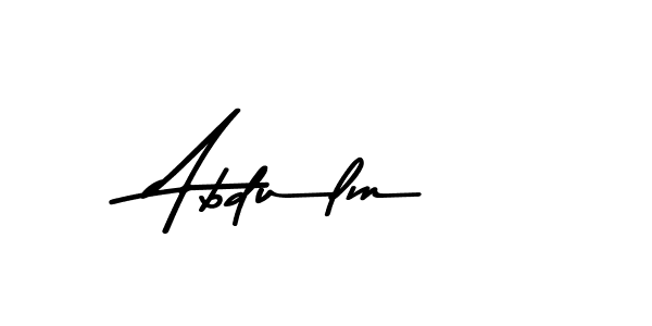 Make a beautiful signature design for name Abdulm. Use this online signature maker to create a handwritten signature for free. Abdulm signature style 9 images and pictures png