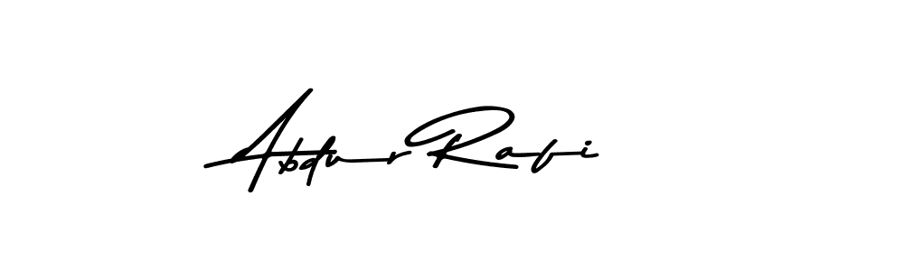 How to make Abdur Rafi name signature. Use Asem Kandis PERSONAL USE style for creating short signs online. This is the latest handwritten sign. Abdur Rafi signature style 9 images and pictures png