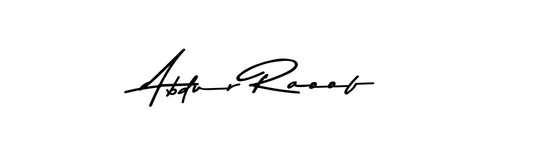 Use a signature maker to create a handwritten signature online. With this signature software, you can design (Asem Kandis PERSONAL USE) your own signature for name Abdur Raoof. Abdur Raoof signature style 9 images and pictures png