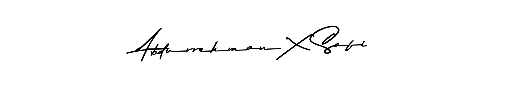 The best way (Asem Kandis PERSONAL USE) to make a short signature is to pick only two or three words in your name. The name Abdurrehman X Safi include a total of six letters. For converting this name. Abdurrehman X Safi signature style 9 images and pictures png