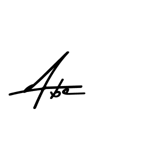 Make a beautiful signature design for name Abe. With this signature (Asem Kandis PERSONAL USE) style, you can create a handwritten signature for free. Abe signature style 9 images and pictures png