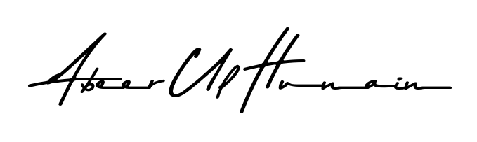 Download transparent PNG signature for name Abeer Ul Hunain styled with Asem Kandis PERSONAL USE font. Ready to paste directly into PDF and Word agreements. Abeer Ul Hunain signature style 9 images and pictures png