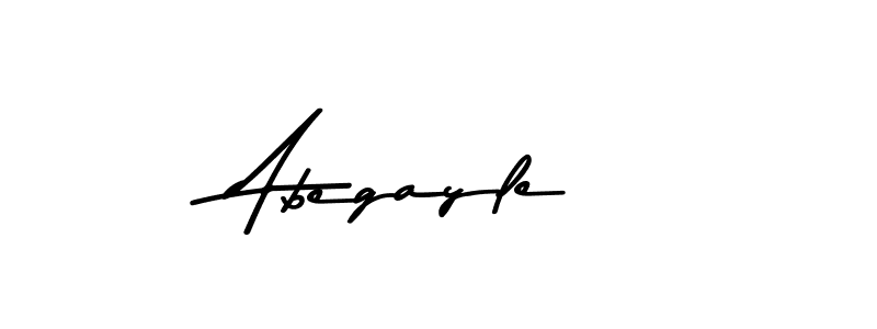 How to make Abegayle signature? Asem Kandis PERSONAL USE is a professional autograph style. Create handwritten signature for Abegayle name. Abegayle signature style 9 images and pictures png