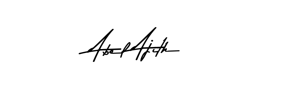 Abel Ajith stylish signature style. Best Handwritten Sign (Asem Kandis PERSONAL USE) for my name. Handwritten Signature Collection Ideas for my name Abel Ajith. Abel Ajith signature style 9 images and pictures png