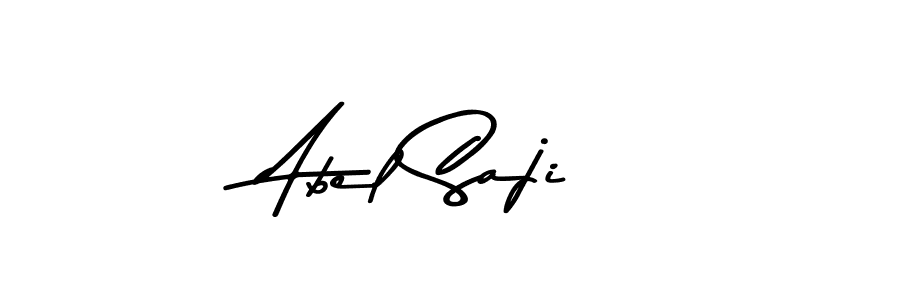 This is the best signature style for the Abel Saji name. Also you like these signature font (Asem Kandis PERSONAL USE). Mix name signature. Abel Saji signature style 9 images and pictures png