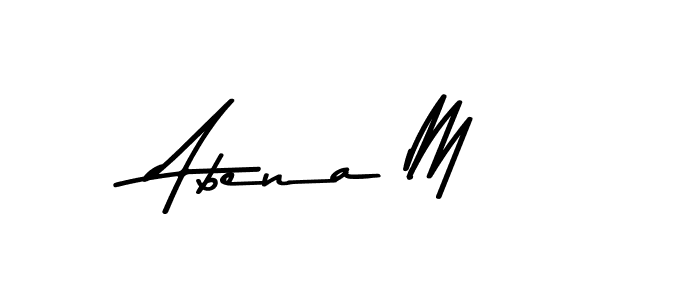 Use a signature maker to create a handwritten signature online. With this signature software, you can design (Asem Kandis PERSONAL USE) your own signature for name Abena M. Abena M signature style 9 images and pictures png