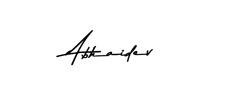 Abhaidev stylish signature style. Best Handwritten Sign (Asem Kandis PERSONAL USE) for my name. Handwritten Signature Collection Ideas for my name Abhaidev. Abhaidev signature style 9 images and pictures png