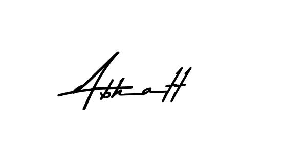 Similarly Asem Kandis PERSONAL USE is the best handwritten signature design. Signature creator online .You can use it as an online autograph creator for name Abhatt. Abhatt signature style 9 images and pictures png