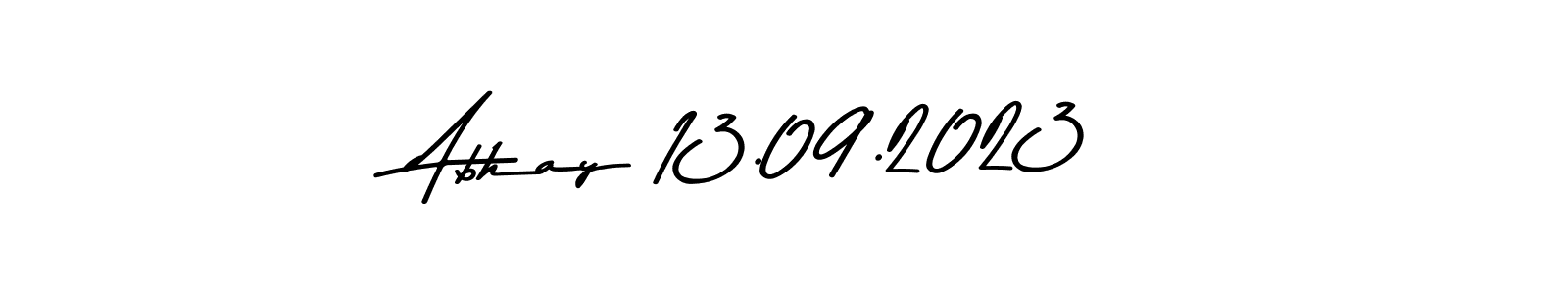 How to Draw Abhay 13.09.2023 signature style? Asem Kandis PERSONAL USE is a latest design signature styles for name Abhay 13.09.2023. Abhay 13.09.2023 signature style 9 images and pictures png