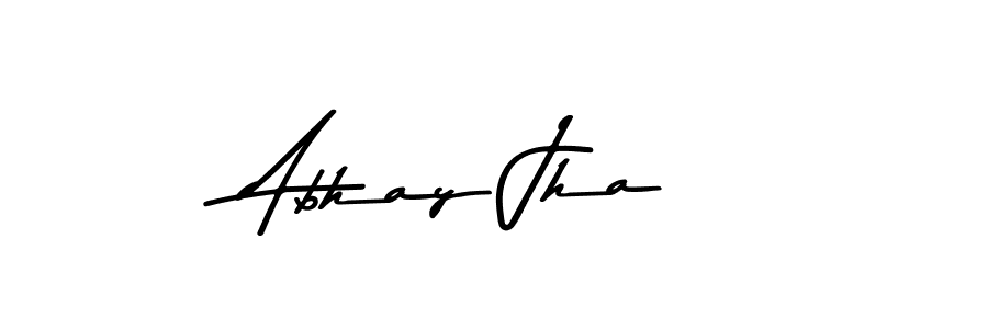 The best way (Asem Kandis PERSONAL USE) to make a short signature is to pick only two or three words in your name. The name Abhay Jha include a total of six letters. For converting this name. Abhay Jha signature style 9 images and pictures png