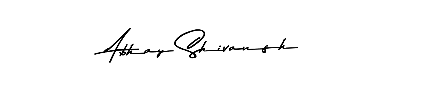 if you are searching for the best signature style for your name Abhay Shivansh. so please give up your signature search. here we have designed multiple signature styles  using Asem Kandis PERSONAL USE. Abhay Shivansh signature style 9 images and pictures png