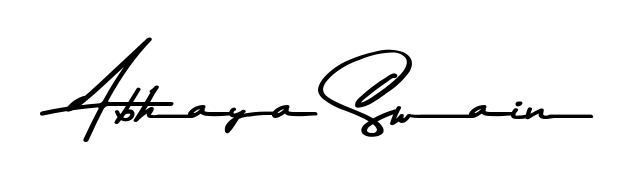 A stylish, flowing autograph style designed for name Abhaya Swain using Asem Kandis PERSONAL USE typography. Perfect for digital creative projects. Abhaya Swain signature style 9 images and pictures png