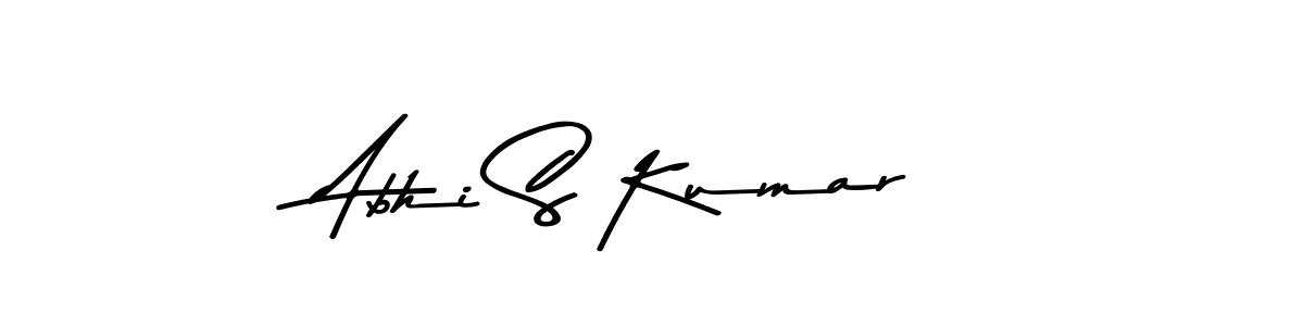 You should practise on your own different ways (Asem Kandis PERSONAL USE) to write your name (Abhi S Kumar) in signature. don't let someone else do it for you. Abhi S Kumar signature style 9 images and pictures png