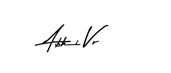 Design your own signature with our free online signature maker. With this signature software, you can create a handwritten (Asem Kandis PERSONAL USE) signature for name Abhi Vr. Abhi Vr signature style 9 images and pictures png
