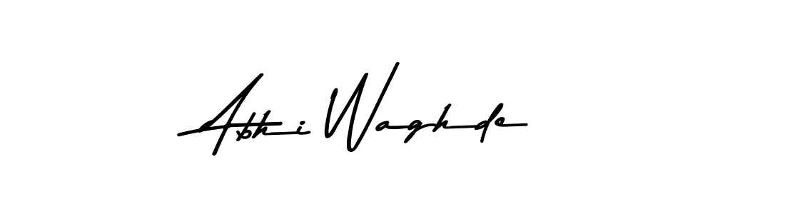 This is the best signature style for the Abhi Waghde name. Also you like these signature font (Asem Kandis PERSONAL USE). Mix name signature. Abhi Waghde signature style 9 images and pictures png