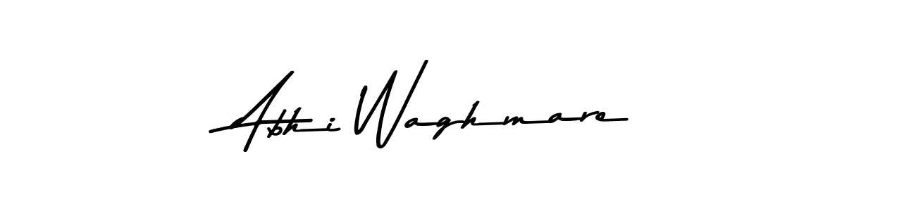 if you are searching for the best signature style for your name Abhi Waghmare. so please give up your signature search. here we have designed multiple signature styles  using Asem Kandis PERSONAL USE. Abhi Waghmare signature style 9 images and pictures png