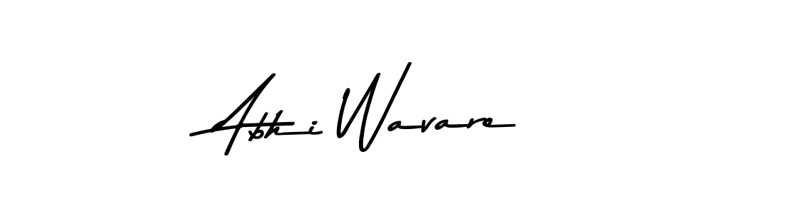 How to Draw Abhi Wavare signature style? Asem Kandis PERSONAL USE is a latest design signature styles for name Abhi Wavare. Abhi Wavare signature style 9 images and pictures png