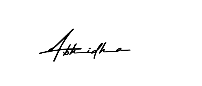 How to make Abhidha signature? Asem Kandis PERSONAL USE is a professional autograph style. Create handwritten signature for Abhidha name. Abhidha signature style 9 images and pictures png