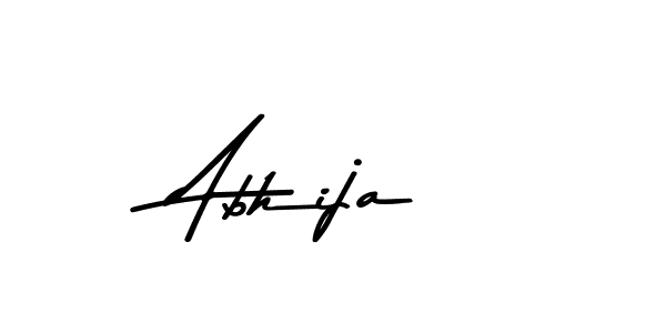 Create a beautiful signature design for name Abhija. With this signature (Asem Kandis PERSONAL USE) fonts, you can make a handwritten signature for free. Abhija signature style 9 images and pictures png