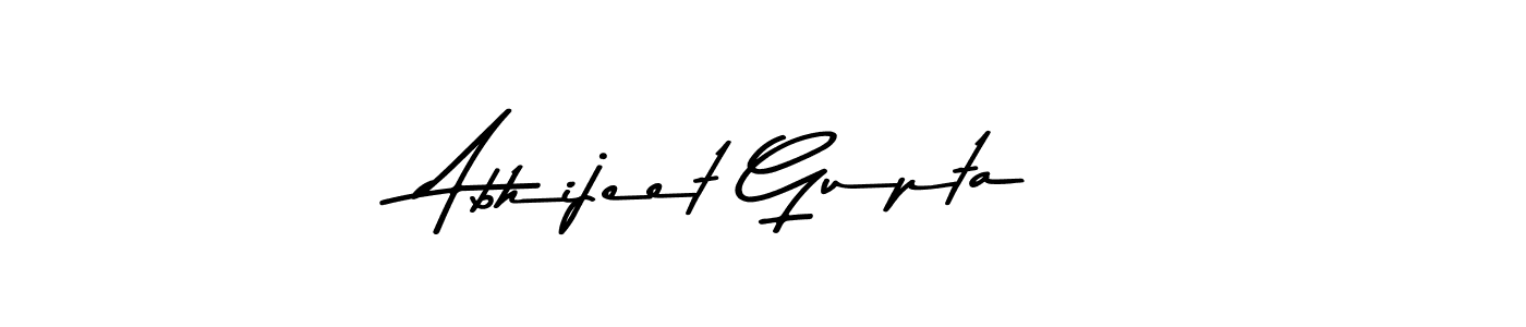 Design your own signature with our free online signature maker. With this signature software, you can create a handwritten (Asem Kandis PERSONAL USE) signature for name Abhijeet Gupta. Abhijeet Gupta signature style 9 images and pictures png