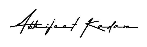 Transform the name Abhijeet Kadam into a signature masterpiece using Asem Kandis PERSONAL USE font. Ideal for photographers, artists, and creators looking for watermarks. Abhijeet Kadam signature style 9 images and pictures png