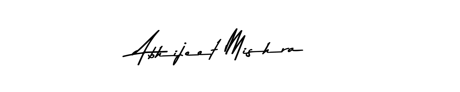 How to make Abhijeet Mishra signature? Asem Kandis PERSONAL USE is a professional autograph style. Create handwritten signature for Abhijeet Mishra name. Abhijeet Mishra signature style 9 images and pictures png