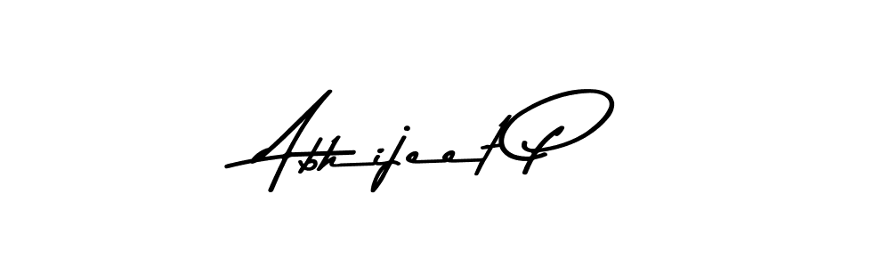Use a signature maker to create a handwritten signature online. With this signature software, you can design (Asem Kandis PERSONAL USE) your own signature for name Abhijeet P. Abhijeet P signature style 9 images and pictures png