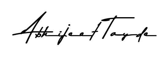 Quickly download Abhijeet Tayde name signature in high-resolution PNG using Asem Kandis PERSONAL USE style. Ready to insert into PDFs and online applications. Abhijeet Tayde signature style 9 images and pictures png