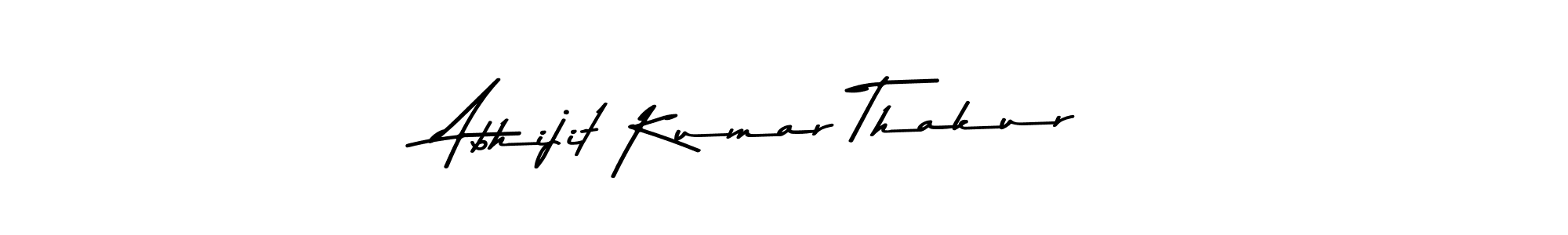 Make a beautiful signature design for name Abhijit Kumar Thakur. With this signature (Asem Kandis PERSONAL USE) style, you can create a handwritten signature for free. Abhijit Kumar Thakur signature style 9 images and pictures png