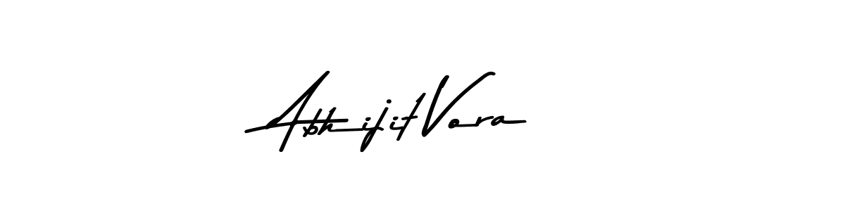 Make a beautiful signature design for name Abhijit Vora. With this signature (Asem Kandis PERSONAL USE) style, you can create a handwritten signature for free. Abhijit Vora signature style 9 images and pictures png