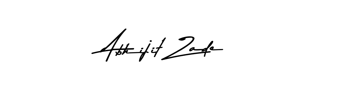 Use a signature maker to create a handwritten signature online. With this signature software, you can design (Asem Kandis PERSONAL USE) your own signature for name Abhijit Zade. Abhijit Zade signature style 9 images and pictures png