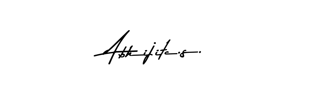 Design your own signature with our free online signature maker. With this signature software, you can create a handwritten (Asem Kandis PERSONAL USE) signature for name Abhijitc.s.. Abhijitc.s. signature style 9 images and pictures png