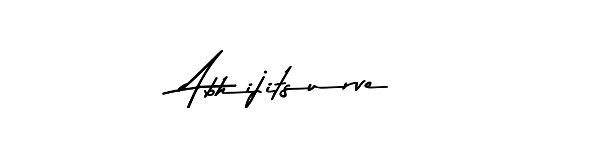 Make a beautiful signature design for name Abhijitsurve. With this signature (Asem Kandis PERSONAL USE) style, you can create a handwritten signature for free. Abhijitsurve signature style 9 images and pictures png