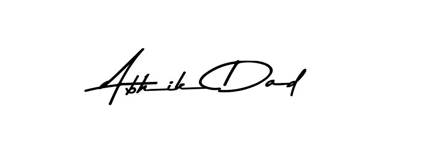 Here are the top 10 professional signature styles for the name Abhik Dad. These are the best autograph styles you can use for your name. Abhik Dad signature style 9 images and pictures png