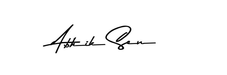 How to Draw Abhik Sen signature style? Asem Kandis PERSONAL USE is a latest design signature styles for name Abhik Sen. Abhik Sen signature style 9 images and pictures png
