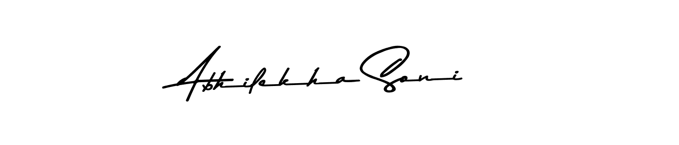 Also You can easily find your signature by using the search form. We will create Abhilekha Soni name handwritten signature images for you free of cost using Asem Kandis PERSONAL USE sign style. Abhilekha Soni signature style 9 images and pictures png