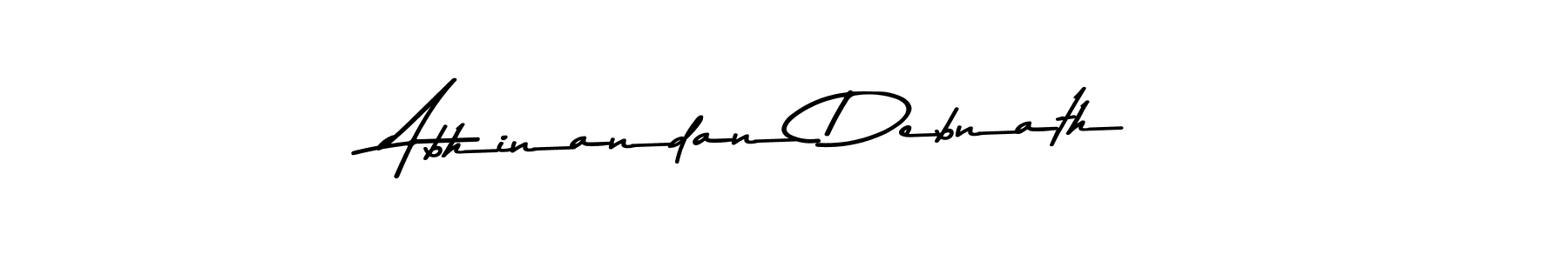 Asem Kandis PERSONAL USE is a professional signature style that is perfect for those who want to add a touch of class to their signature. It is also a great choice for those who want to make their signature more unique. Get Abhinandan Debnath name to fancy signature for free. Abhinandan Debnath signature style 9 images and pictures png