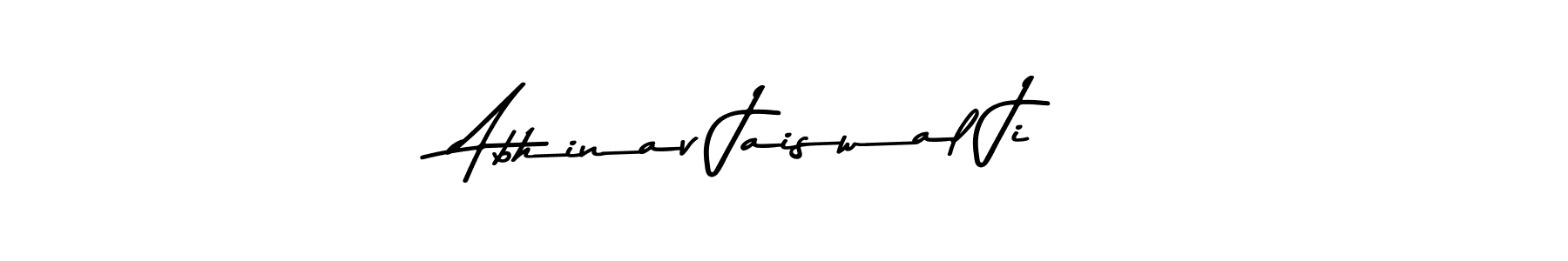 Design your own signature with our free online signature maker. With this signature software, you can create a handwritten (Asem Kandis PERSONAL USE) signature for name Abhinav Jaiswal Ji. Abhinav Jaiswal Ji signature style 9 images and pictures png