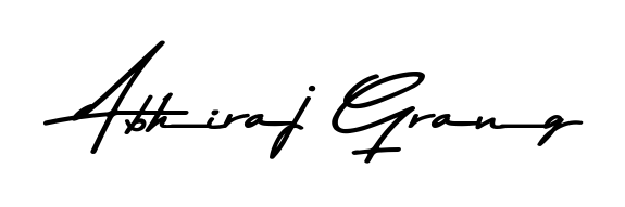Create a personalized artistic stamp with Abhiraj Grang in Asem Kandis PERSONAL USE font. Perfect for visual artists, designers, and influencers. Abhiraj Grang signature style 9 images and pictures png