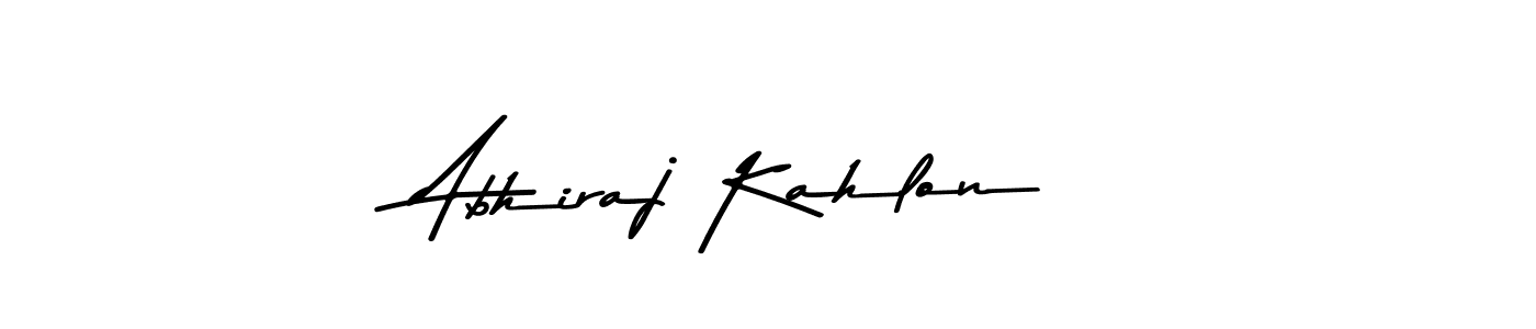 Asem Kandis PERSONAL USE is a professional signature style that is perfect for those who want to add a touch of class to their signature. It is also a great choice for those who want to make their signature more unique. Get Abhiraj Kahlon name to fancy signature for free. Abhiraj Kahlon signature style 9 images and pictures png